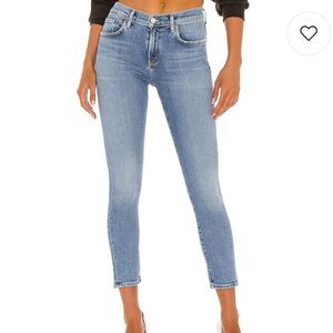 Agolde Toni Mid Rise Straight in Precipice sz 27